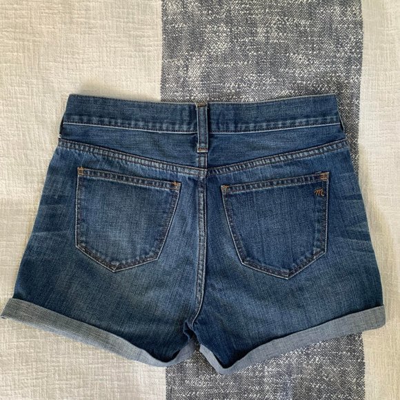 Madewell cuffed denim shorts - Picture 2 of 4